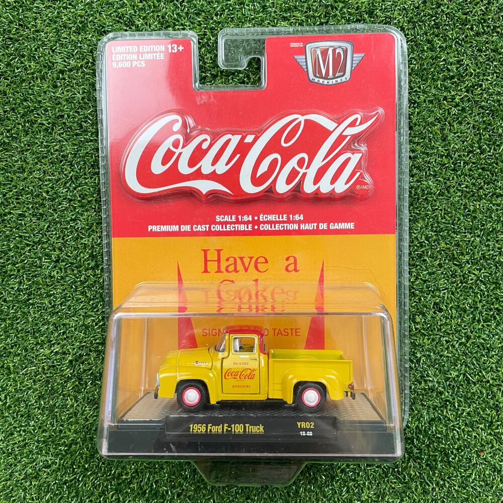 M2 Machines Coca-Cola Series 1956 Ford F-100 Truck Diecast 9600 Pcs Worldwide